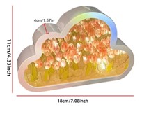 LAMPARAS NUBE TULIPANES